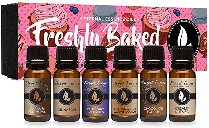 Freshly Baked - Gift Set of 6 Premium Fragrance Oils - Eternal Essence Oils