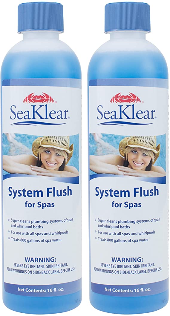 SeaKlear Spa System Flush (1 pt) (2 Pack)