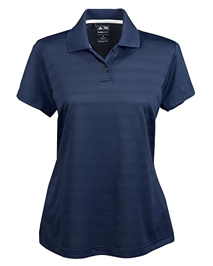 adidas Golf Ladies' ClimaLite Textured Short-Sleeve Polo Shirt