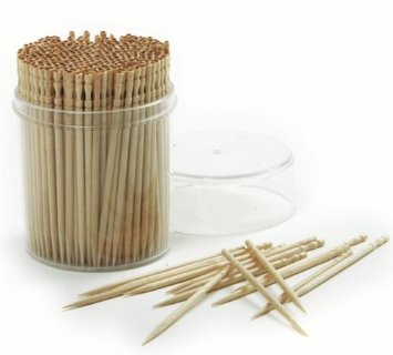 Norpro 360-Pack Ornate Wood Toothpicks