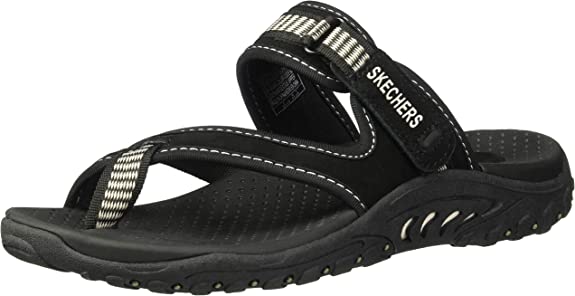 Skechers Women's Reggae-Rasta Flip-slop Sandals Flop