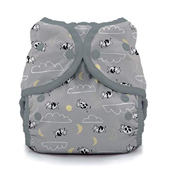 Thirsties Duo Wrap Cloth Diaper Cover, Snap Closure, Over The Moon Size One (6-18 lbs)