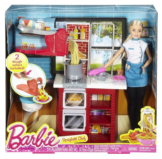 Barbie Spaghetti Chef Doll & Playset