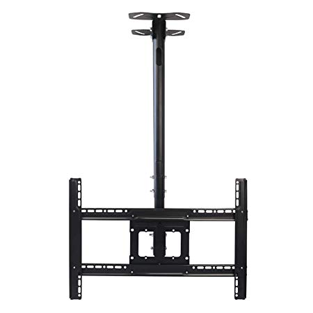 ABCCANOPY LCD Plasma Flat Panel TV Ceiling Mount Bracket for Most 32''-65" Plasma TV Flat Panel Displays 150 LBS Loading Capacity (Ceiling TV Mount Bracket)