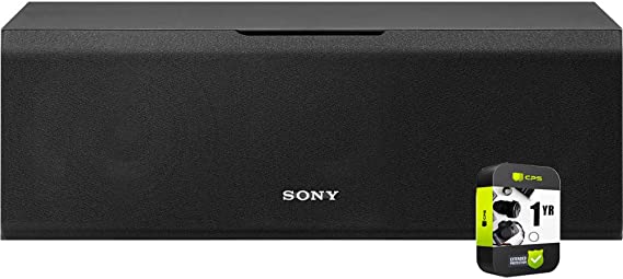 Sony SS-CS8 2-Way 3-Driver Bass Reflex Center Channel Speaker Bundle with 1 YR CPS Enhanced Protection Pack