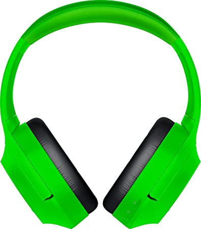 Razer Opus X Wireless Low Latency Headset: Active Noise Cancellation (ANC) - Bluetooth 5.0-60ms Low Latency - Customed-Tuned 40mm Drivers - Built-in Microphones - Green