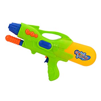 Fooxon Water Gun, Large Capacity Pressure Water Pistol Summer Toys with Super Long Shooting Range for Kids - Green
