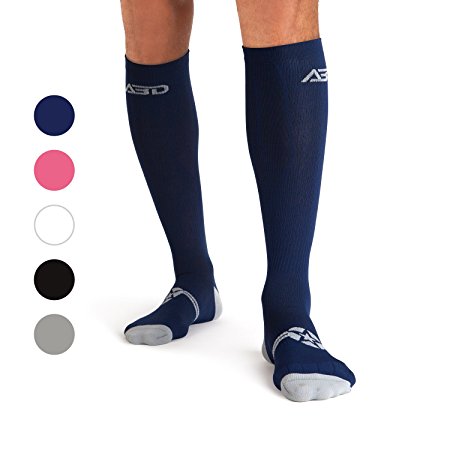 Plus Size Wide Calf 15-20 mmHg Unisex Compression Socks For Maternity, Travel, Athletes, Sports, Diabetic and Medical Purpose Also Increases Stamina & Reduces Swelling, Pain