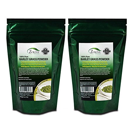 Barley Grass Powder 1lb - 100% Pure Premium Nutrient-Dense Superfood