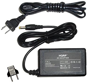 HQRP AC Adapter works with JVC AP-V10U AP-V11U AP-V12U AP-V13U GR-D22 GR-D30 GR-D31 GR-D70 GR-DV500 GR-DV800 GR-DV801 GR-DVL120 GR-DVL210 GR-DVL220 GR-DVL320 Camcorder Power Supply   Euro Plug Adapter