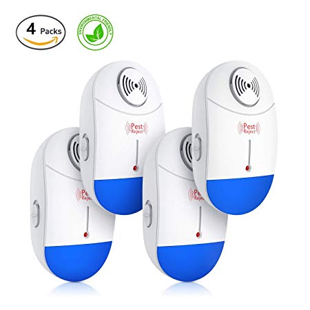 Eastoan 2018 Ultrasonic Repeller Plug in Pest Control-Electric Mouse Re