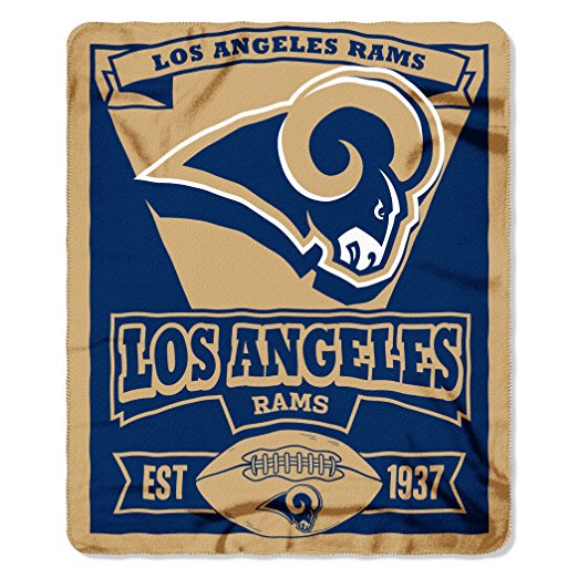 NFL Marque Printed Fleece Throw