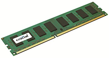 Crucial CT25664BA1339 2GB 240-PIN PC3-10600 DIMM DDR3 Memory Module