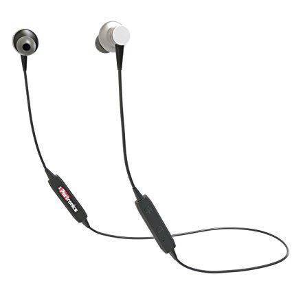 Portronics POR-794 Harmonics 204 Inline In-ear Bluetooth Stereo Earphones With Magnetic Latch (Black)