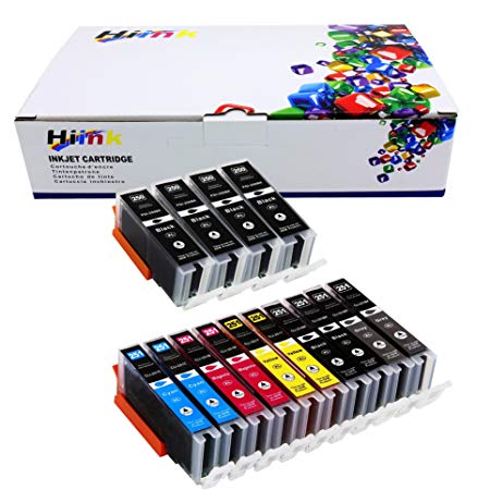 HIINK 14 Pack PGI-250XL CLI-251XL Ink Cartridges Replacement For PIG-250 CLI-251 PGI250 CLI251 ink Used in Pixma iP8720 MG6320 MG7120 MG7520 Printers
