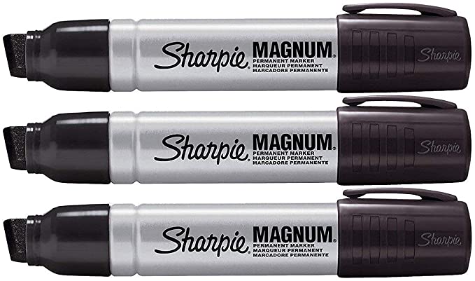 Sharpie Pro Magnum 44101 Permanent Marker (3 Pack)