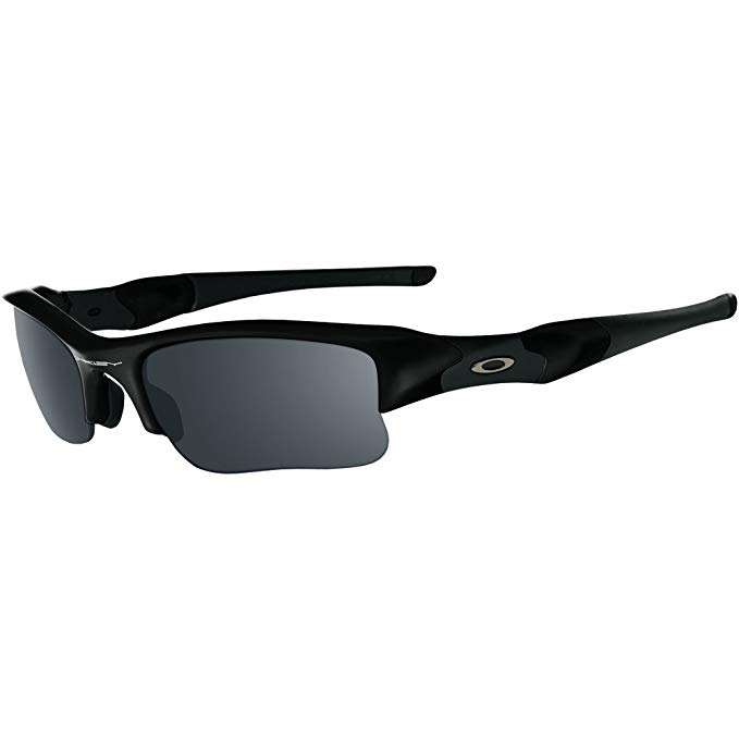 Oakley Men's OO9009 Flak Jacket XLJ Rectangular Sunglasses