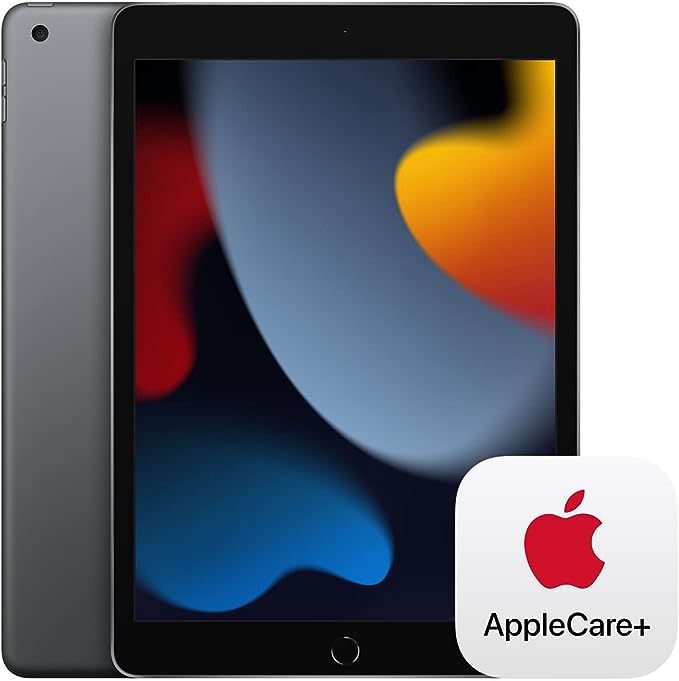 Apple 2021 10.2-inch iPad (Wi-Fi, 256GB) - Space Gray with AppleCare  (2 Years)