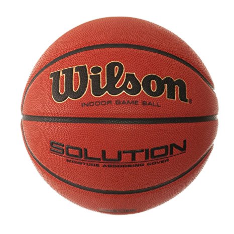 Wilson B0616X Solution Official Basketball, Orange