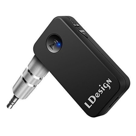 Bluetooth Receiver LDesign Upgraded Bluetooth 41 Music Receiver iPhone Bluetooth Receiver for HomeCar Audio Music Streaming Sound System