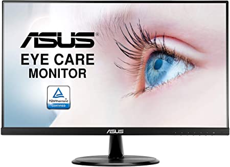 ASUS VP249HR 24 Inch (23.8 Inch) Monitor, FHD (1920 x 1080), IPS, HDMI, D-Sub, Speakers, Flicker Free, Low Blue Light, TUV Certified