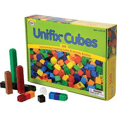 Didax AD1 Unifix Cubes, Set of 500