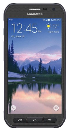 Samsung Galaxy S6 Active G890A 32GB Unlocked GSM 4G LTE Octa-Core Smartphone w/ 16MP Camera - Black