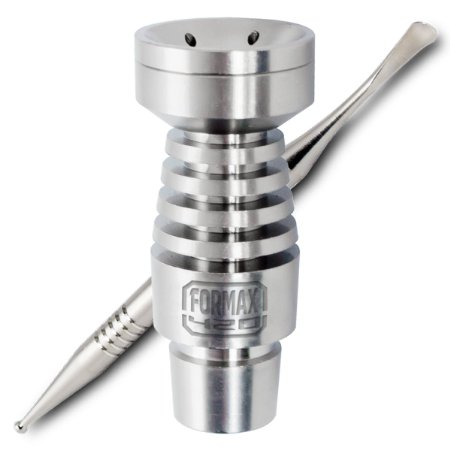Formax420 Grade2 Ti Nail with Dabber Fit for 14mmamp18mmamp19mm