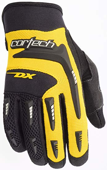 Cortech Men's DX 2 Glove(Yellow, X-Large), 1 Pack