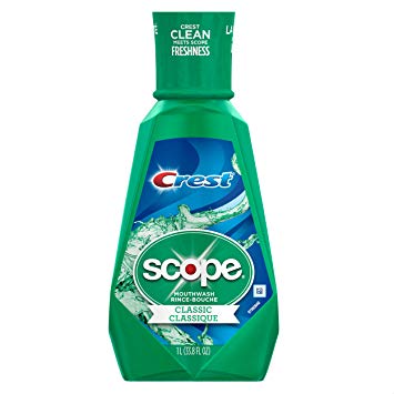 Scope Classic Mouthwash Original Formula, 33.8 oz