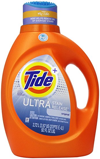 Tide Ultra Stain Release High Efficiency Liquid Laundry Detergent - 92 oz - Original