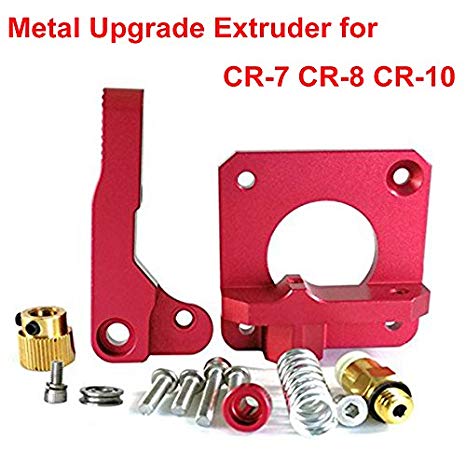 Upgrade 3D Printer Parts MK8 Extruder Aluminum Alloy Block Bowden Extruder 1.75mm Filament for Creality 3D Ender 3,CR-7,CR-8, CR-10, CR-10S, CR-10 S4, and CR-10 S5