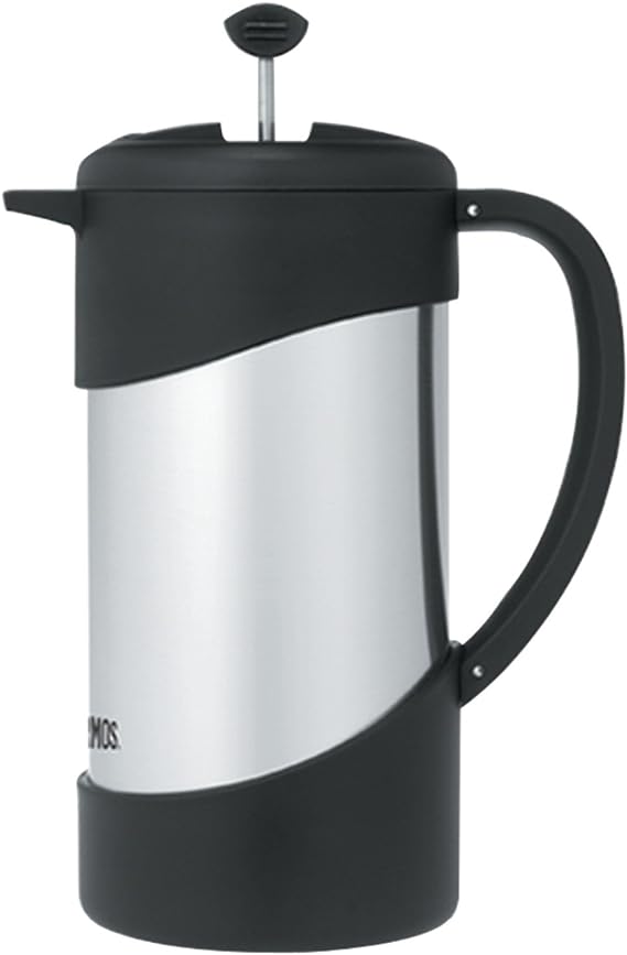 Thermos NCI1000SS4 Vacuum Insulated Stainless Steel Gourmet Coffee Press, 34-Ounce, 9.2"x 6.9"x 4.3"