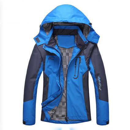 Diamond Candy Sportswear Womens Waterproof Jacket Outdoor raincoat Hooded Softshell