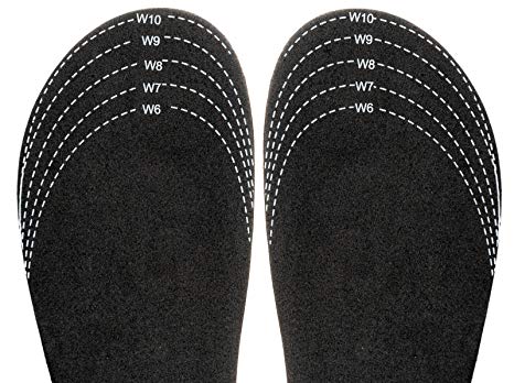 Sloggers cut-to-fit "Half-Sizer" fit adjusting Insole - Style 330BK