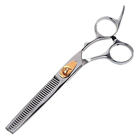 KLOUD City 7 Inch Professional Hair Cutting Scissors Shears (Teeth Thinning Scissors)