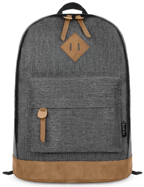 EcoCity Unisex Classic Travel Laptop Backpacks School Bookbags