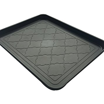 Premium Pet Food Tray- Large Dog And Cat Food Tray With Non Skid Design- Elegant For Your Home