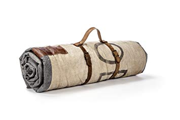 The Luke - Handmade Duvet With Leather Strap From The Barrel Shack