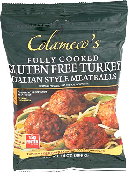 Colameco, Turkey Meatball Italian Gluten-Free, 14 oz