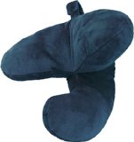 J Pillow Travel Pillow Head Chin and Neck Support Navy