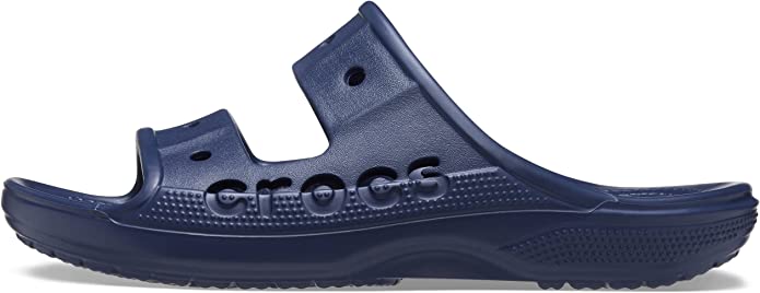 Crocs Unisex-Adult Men's and Women's Baya Two-Strap Slide Sandals