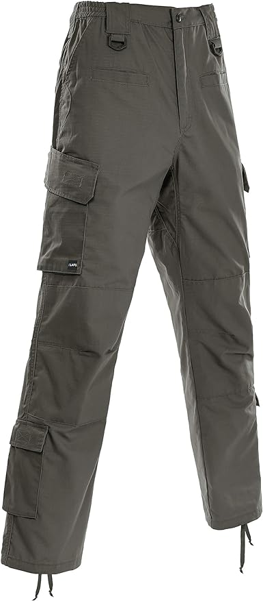 LA Police Gear Men’s Operator Tactical Cargo Pants with Lower Leg Pockets