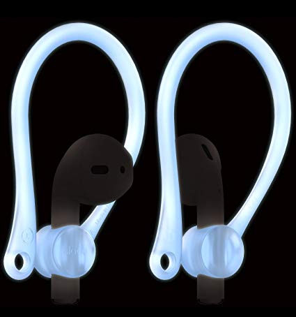 elago AirPods EarHook [Nightglow Blue] – [Compatible with Apple AirPods 1 & 2][Lightweight] [Long-Lasting Comfort] – for Apple AirPods 1 & 2