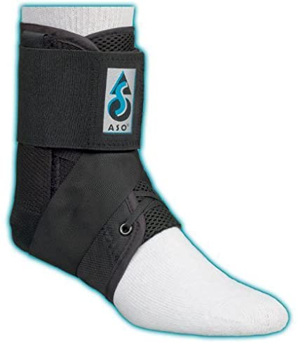 ASO Speed Lacer Ankle Brace (XSmall - Black)