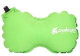 USPRO Automatic Inflatable Pillow Outdoor Activity Equipment Pillow Travel Sleeping Pillow Blue