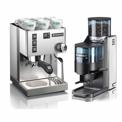 Rancilio Silvia and Rocky Bar Combo - Doser