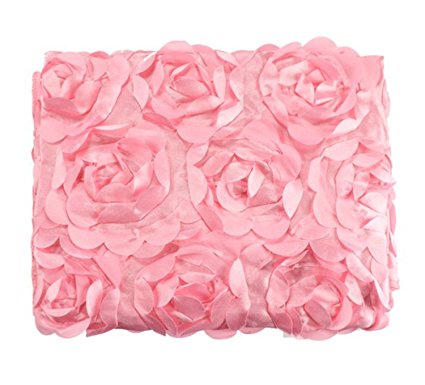 Buytra Baby Photography Props 3D Rose Flower Backdrop Beanbag Blanket Rug