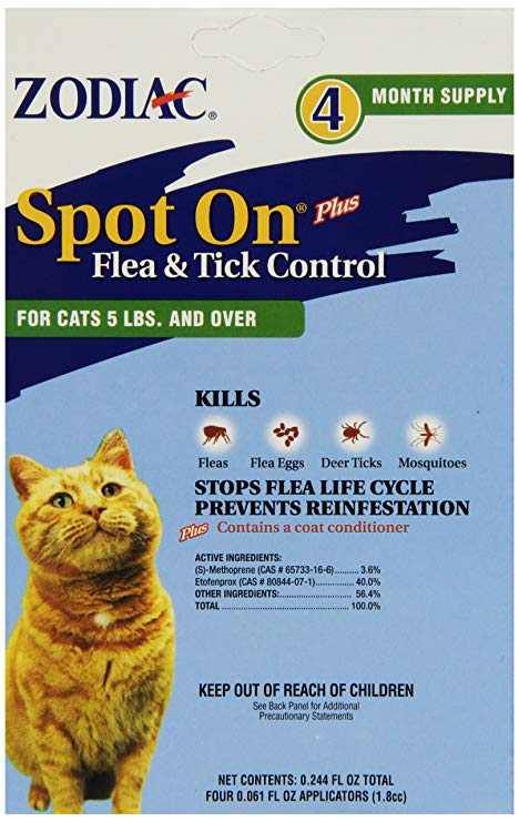 Zodiac Spot On for Cats and Kittens
