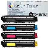 Toner Tap Compatible Toner Cartridge Replacement for Brother TN-221BK  BlackCyanMagentaYellow  4-Pack